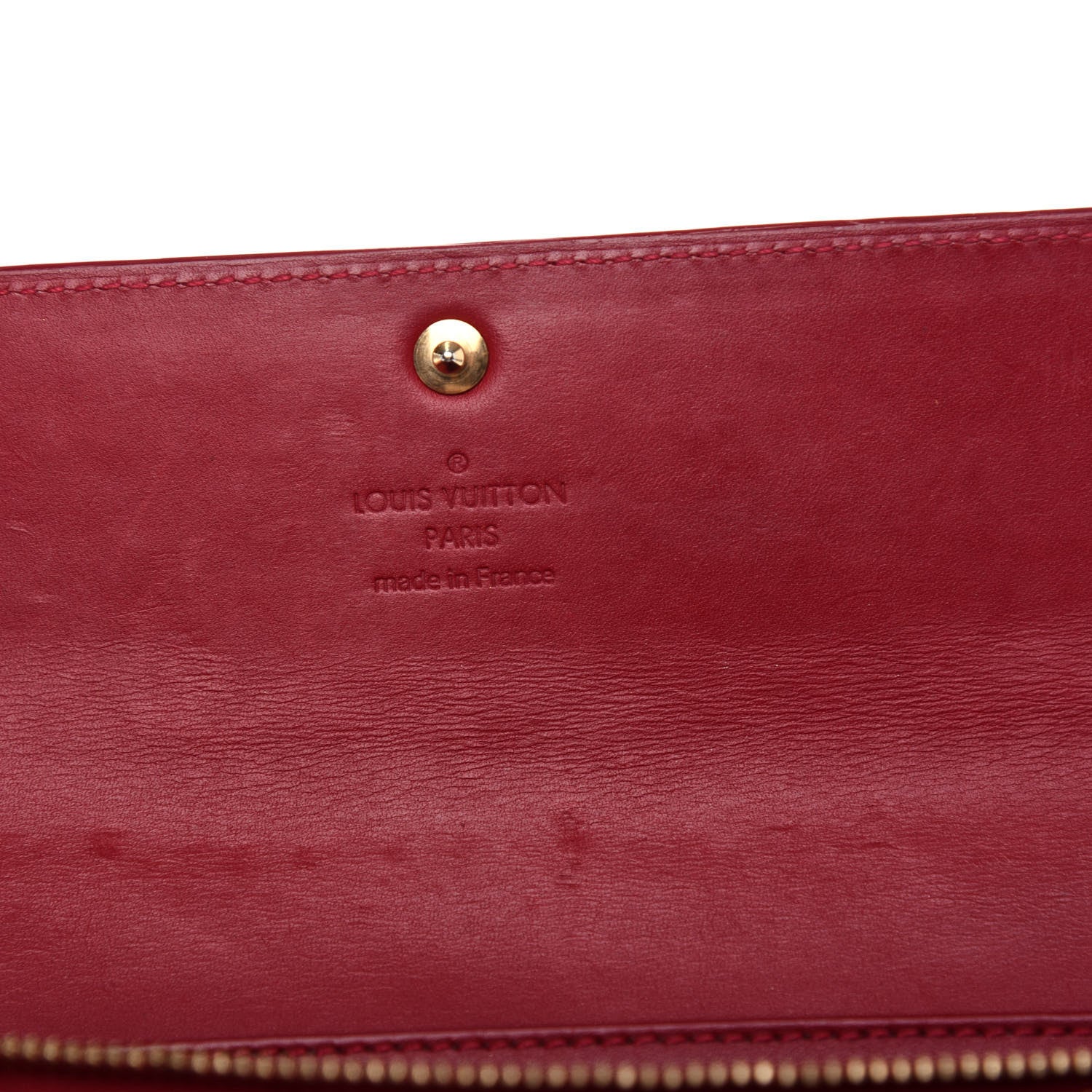 Louis Vuitton Vernis Sarah Wallet Pomme D'Amour 6 of 7