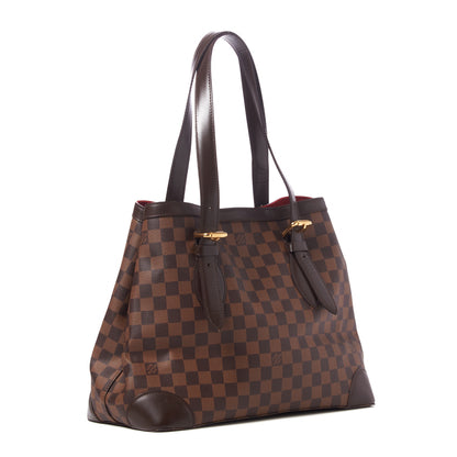 Louis Vuitton Damier Ebene Hampstead MM 2 of 8
