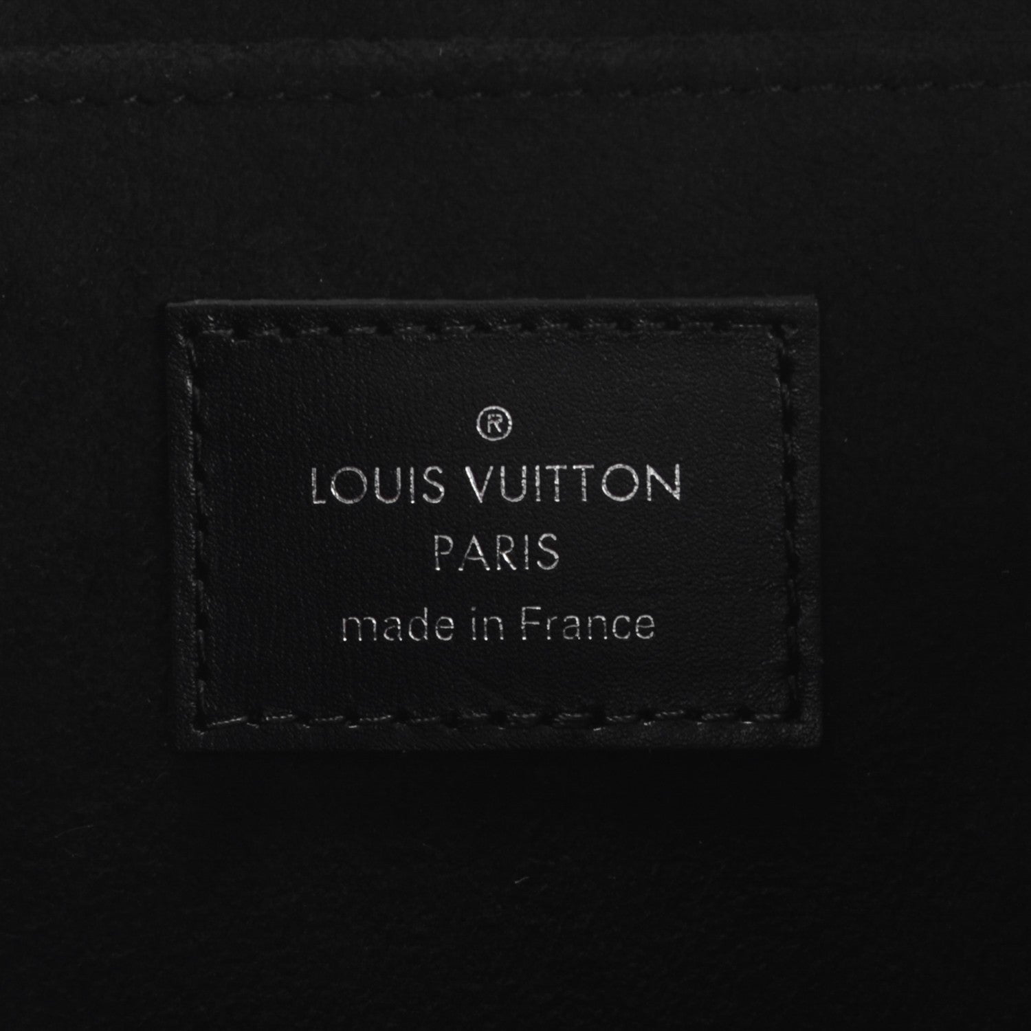 Louis Vuitton Calfskin Souple Pochette Jour PM Black 6 of 7