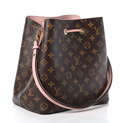 Louis Vuitton Monogram Neonoe MM Rose Poudre 2 of 4