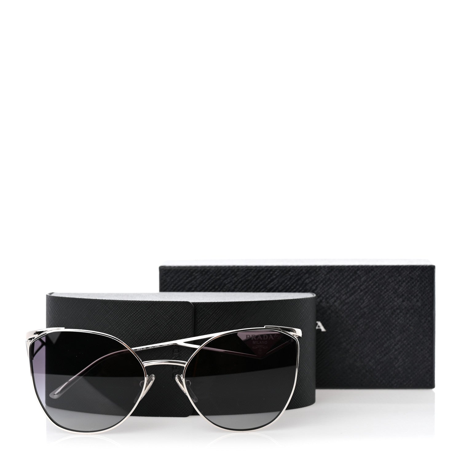 Prada Sunglasses SPR 50Z Silver 10 of 10