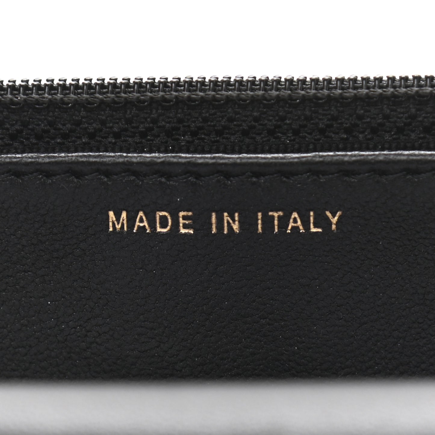 Lambskin Quilted Pearl Wallet On Chain WOC Black