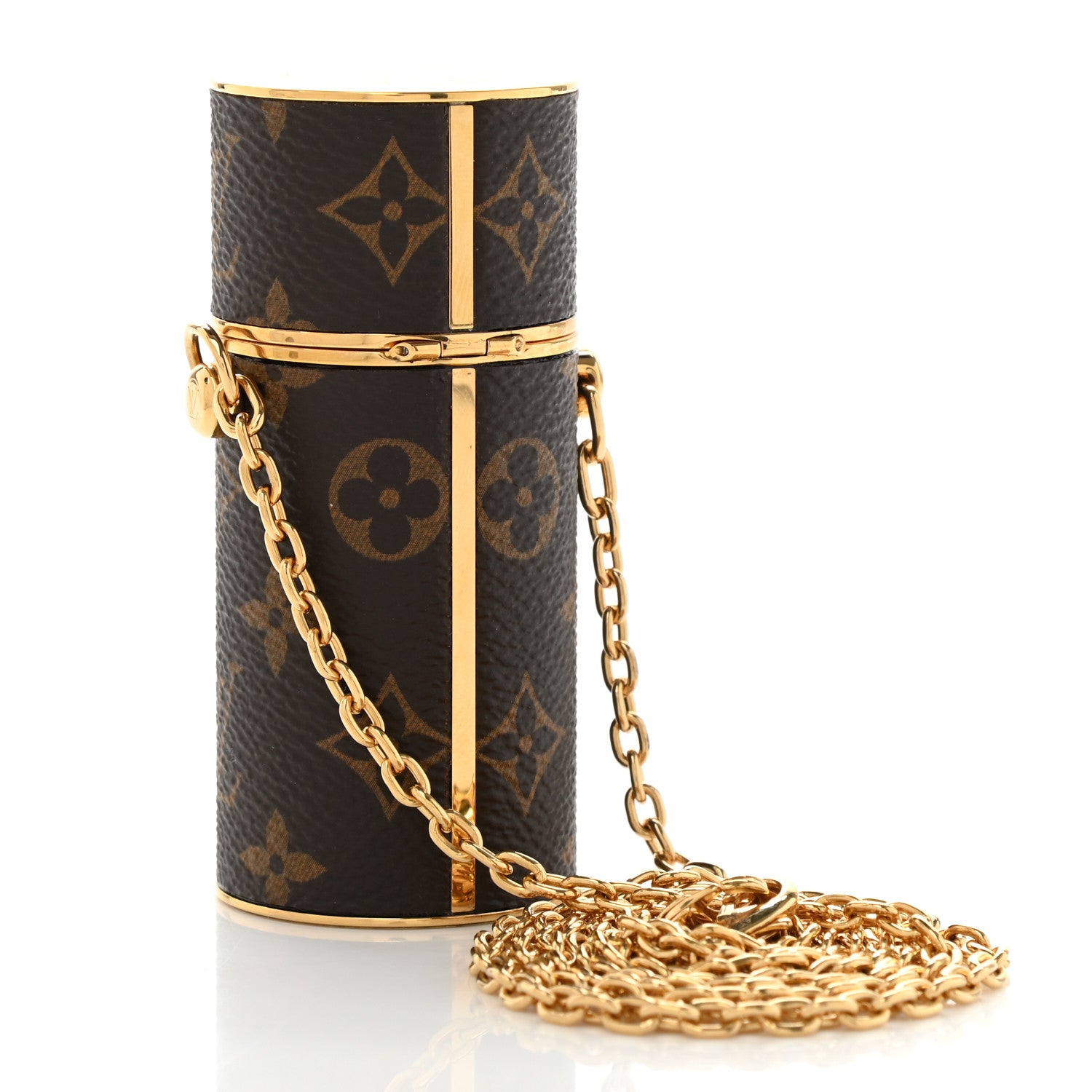 Louis Vuitton Monogram Chain Lipstick Case 3 of 7