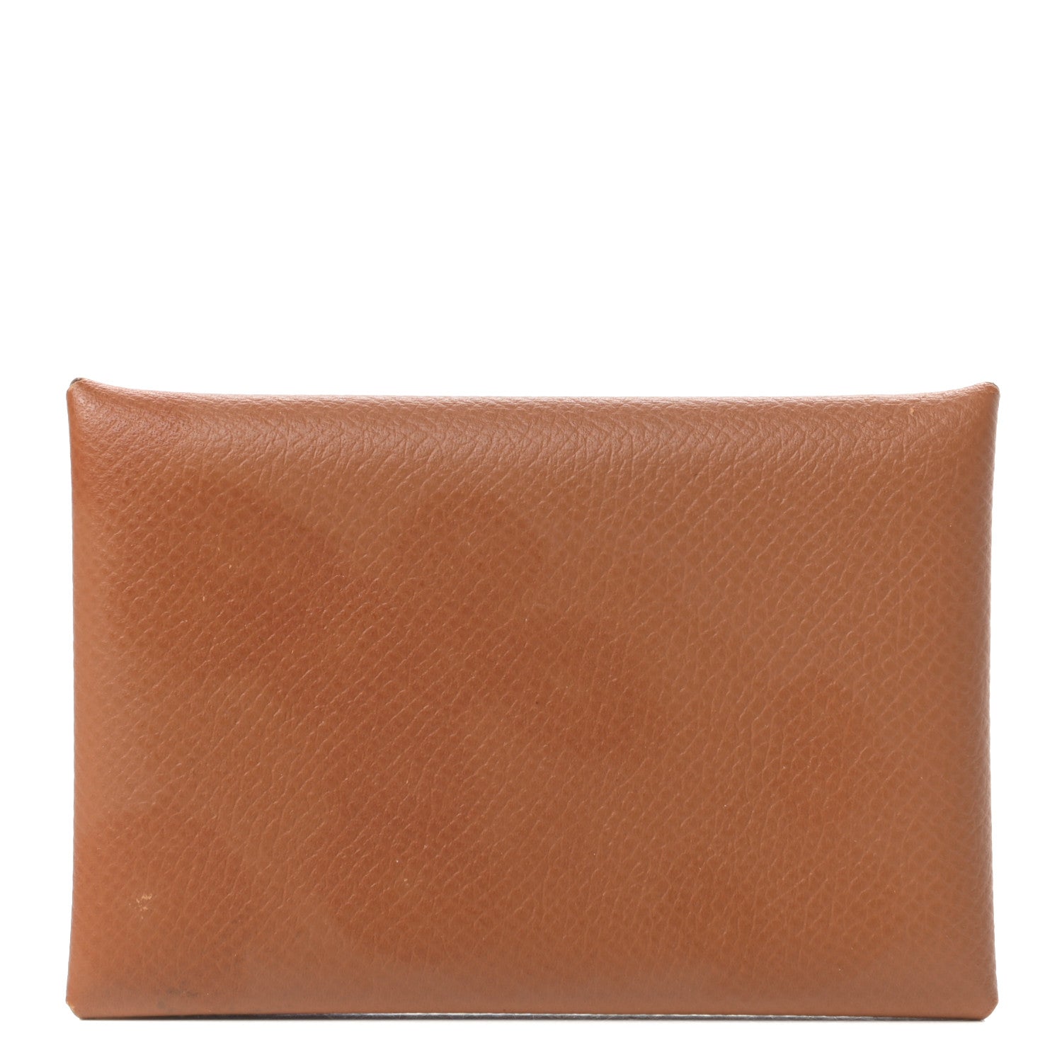 Hermes Epsom Calvi Card Case Gold 1 of 6