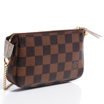 Louis Vuitton Damier Ebene Trunks and Locks Mini Pochette Accessories 3 of 7
