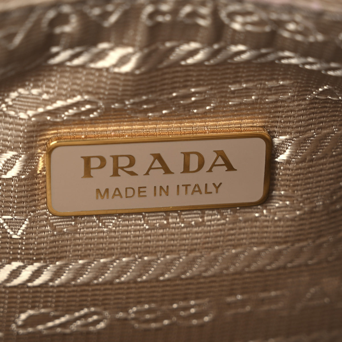 Prada Sequin Mini Re-Edition 2000 Shoulder Bag Cammeo 6 of 10