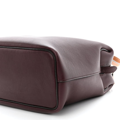 Celine Lambskin Small Soft Cube Satchel Burgundy 11 of 13