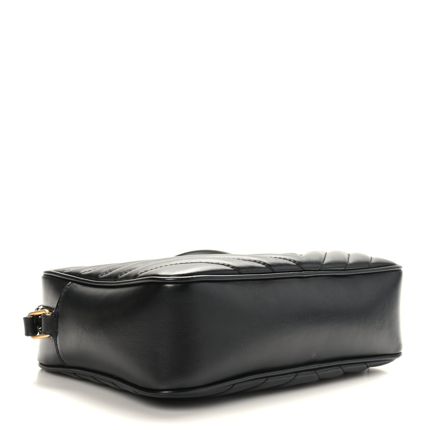 Saint Laurent Calfskin Matelasse Monogram Lou Camera Bag Black 4 of 10