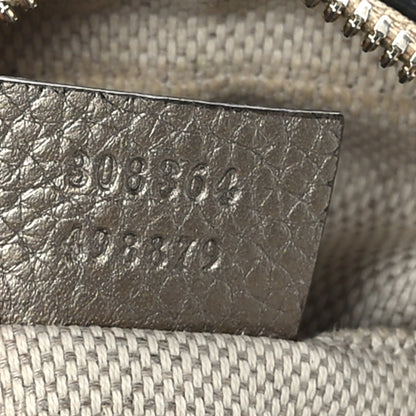 Gucci Metallic Cellarius Calfskin Small Soho Disco Bag Sasso 7 of 10