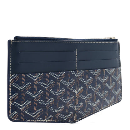 Goyard Goyardine Insert Louise Wallet Navy 3 of 6