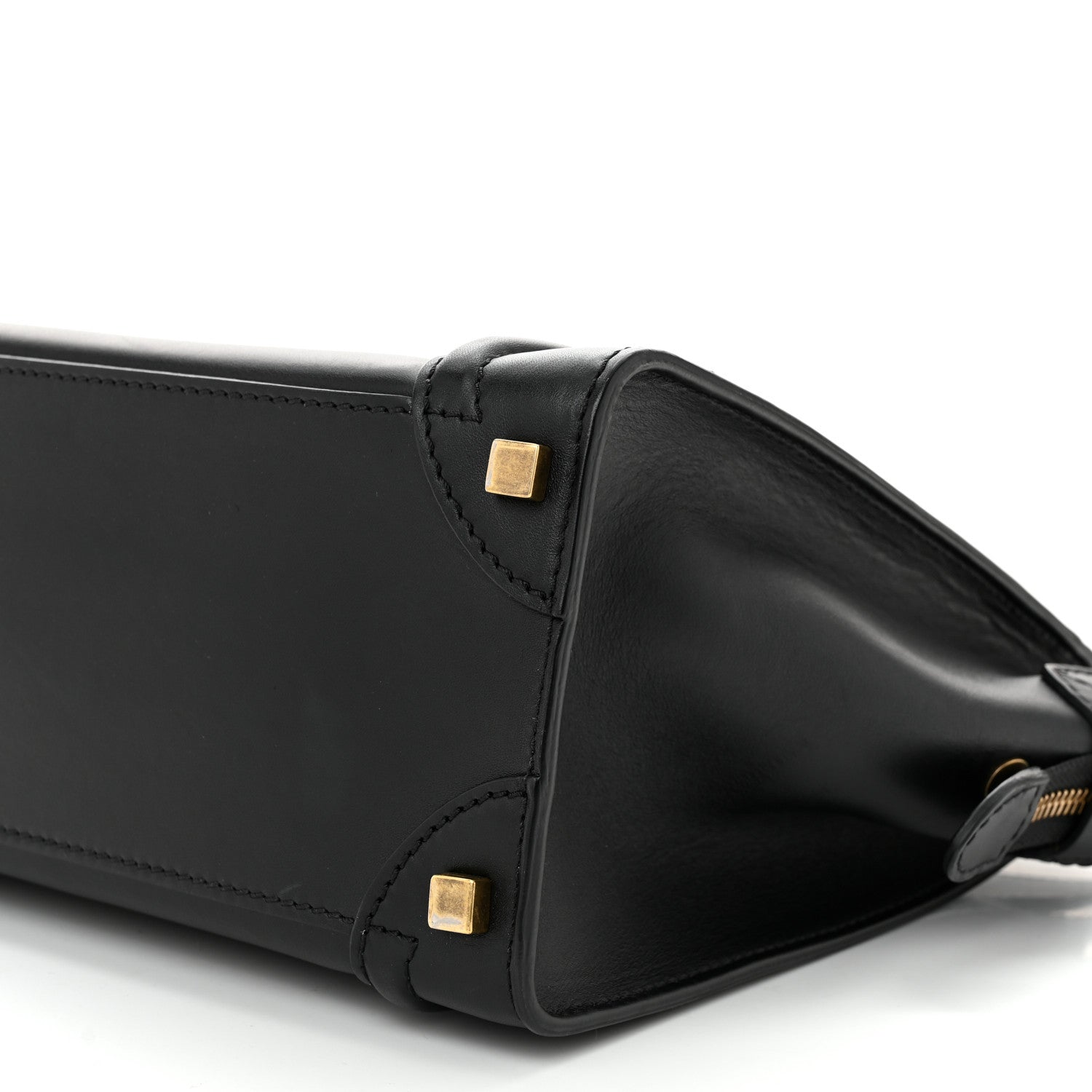 Celine Smooth Calfskin Micro Luggage Black 10 of 11
