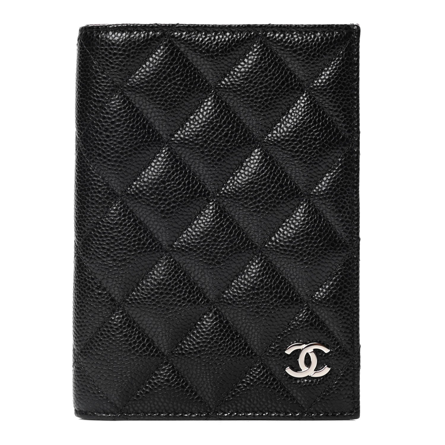 Chanel Caviar Quilted Passport Holder Black 1 of 6