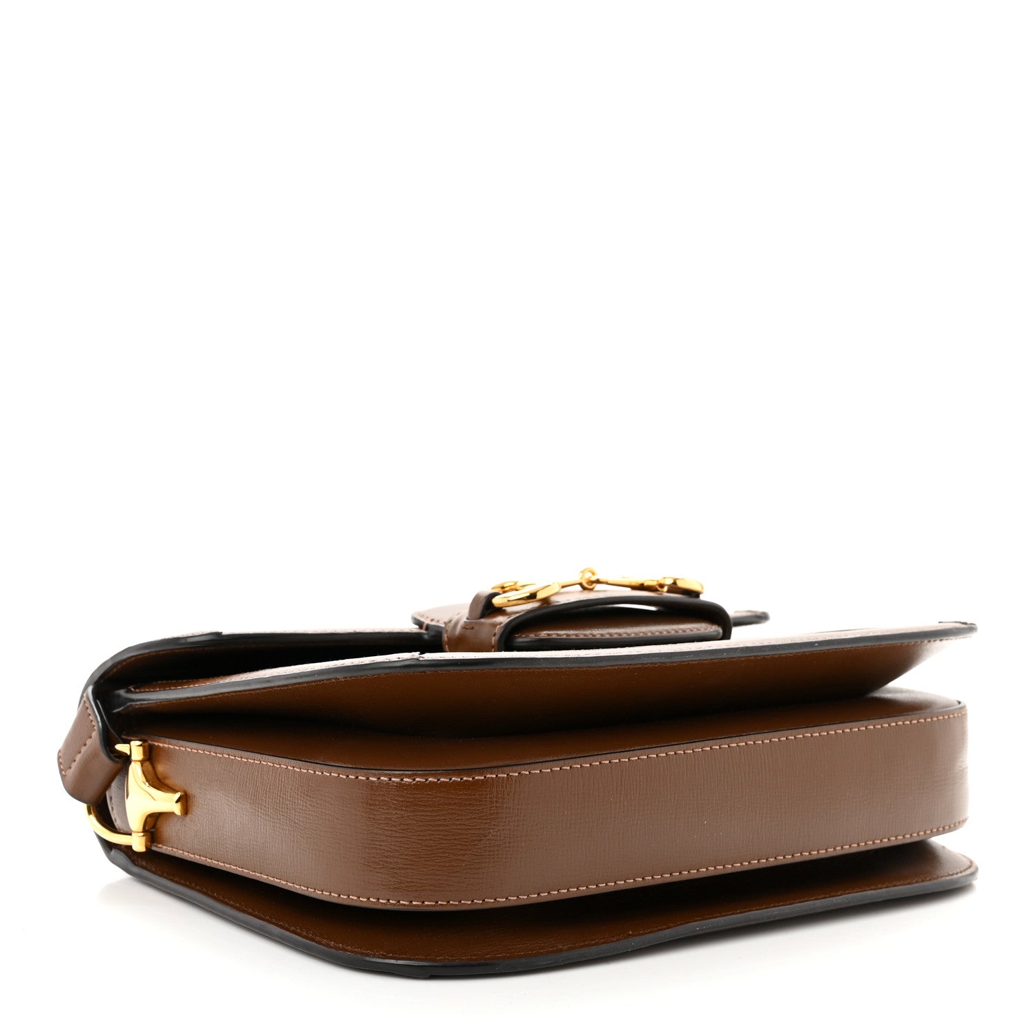 Gucci GG Supreme Monogram Horsebit 1955 Shoulder Bag Beige Brown Sugar 4 of 11