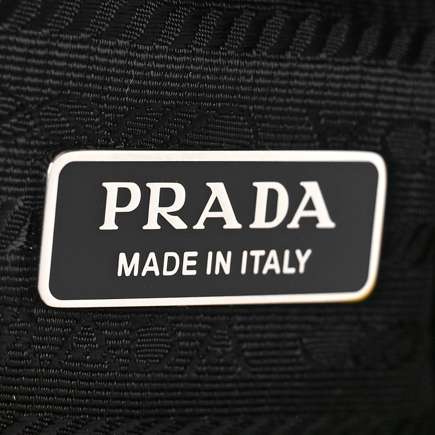 Prada Terry Cloth Mini Re-Edition 2000 Bag Giallo Black 6 of 10