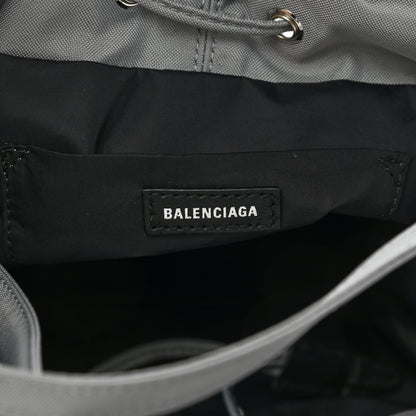 Balenciaga Nylon Wheel Logo Bucket Bag XS Gris Cendre 5 of 6