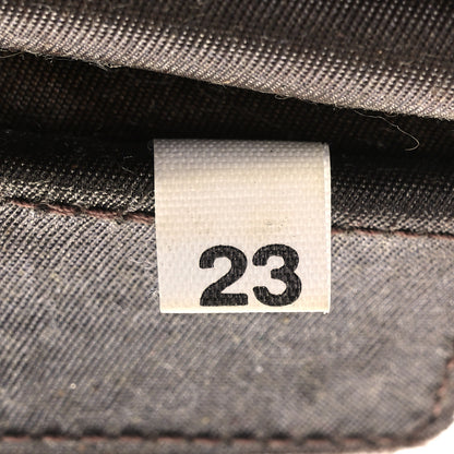 Prada Nylon Vela Cosmetic Pouch Brown 7 of 14