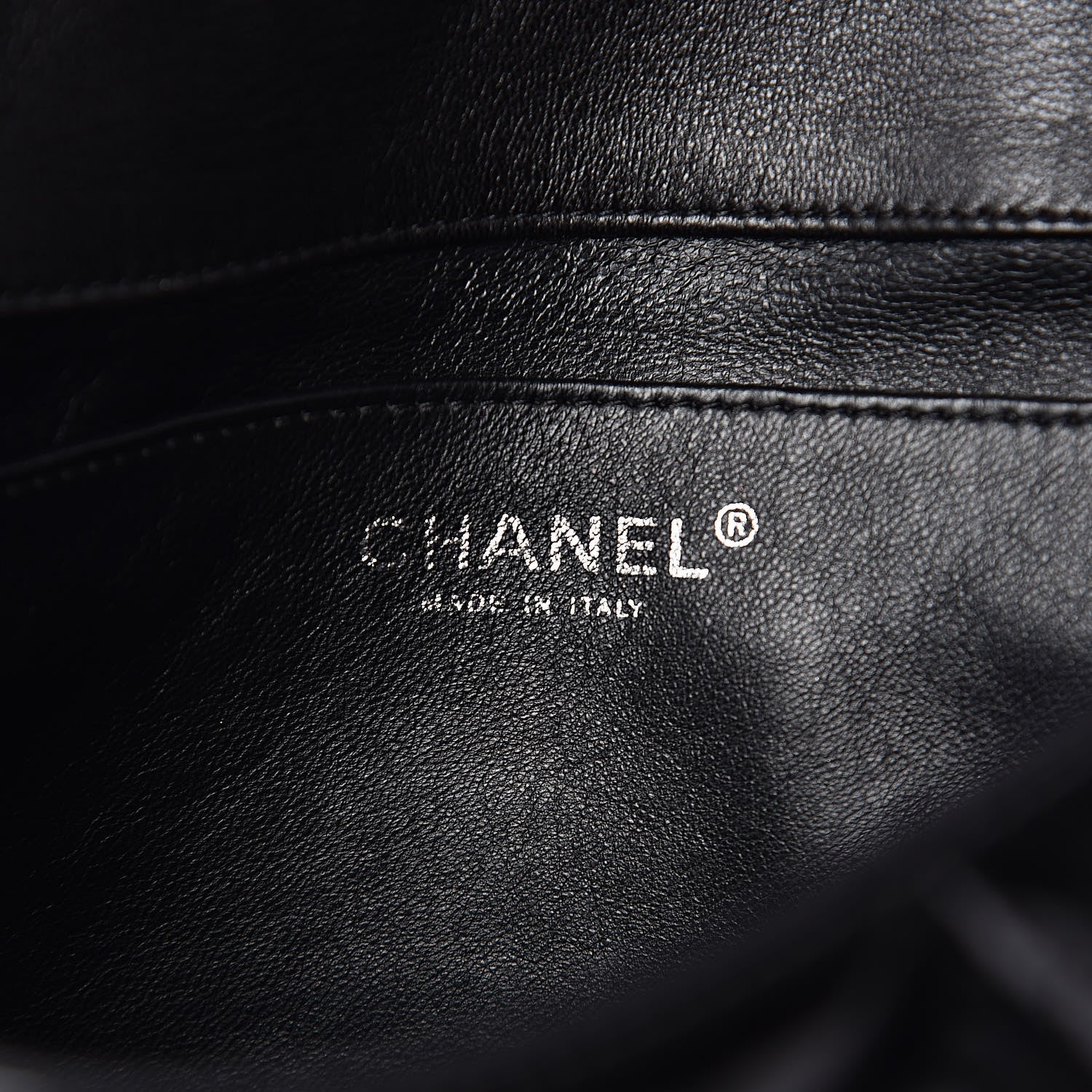 Chanel Patent Quilted Clutch with Chain Flap Black 7 of 9