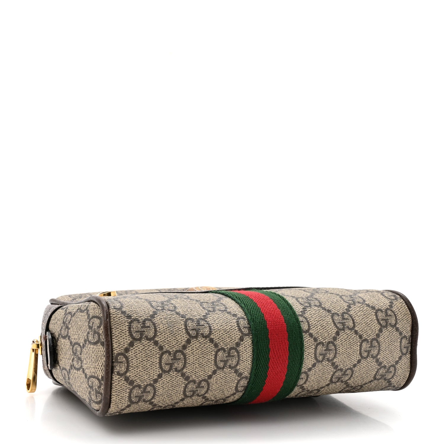 Gucci GG Supreme Monogram Web Small Ophidia Belt Bag 95 38 Dark Brown 4 of 12