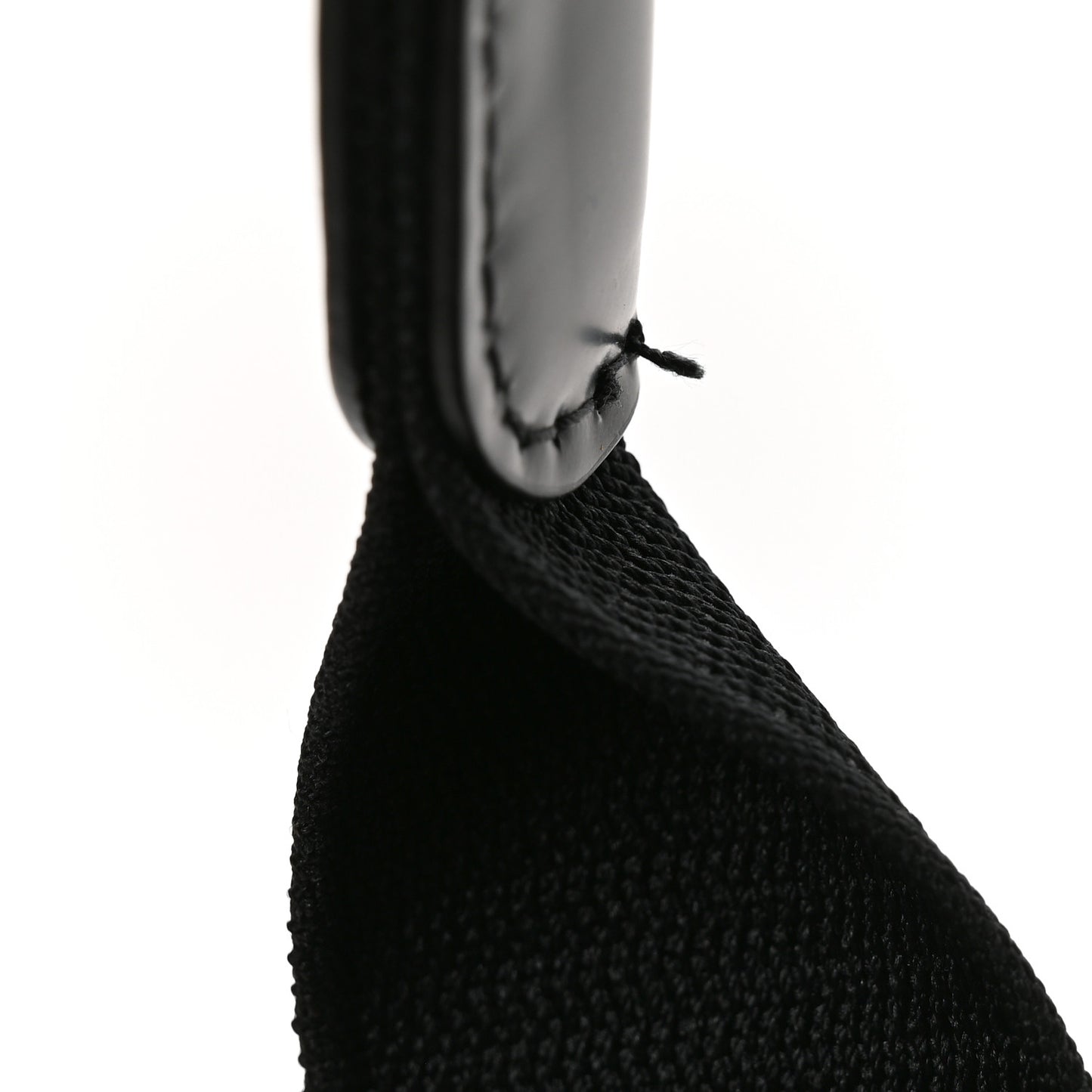 Cotton Canvas Satin Calfskin S Navy Cabas Natural Black