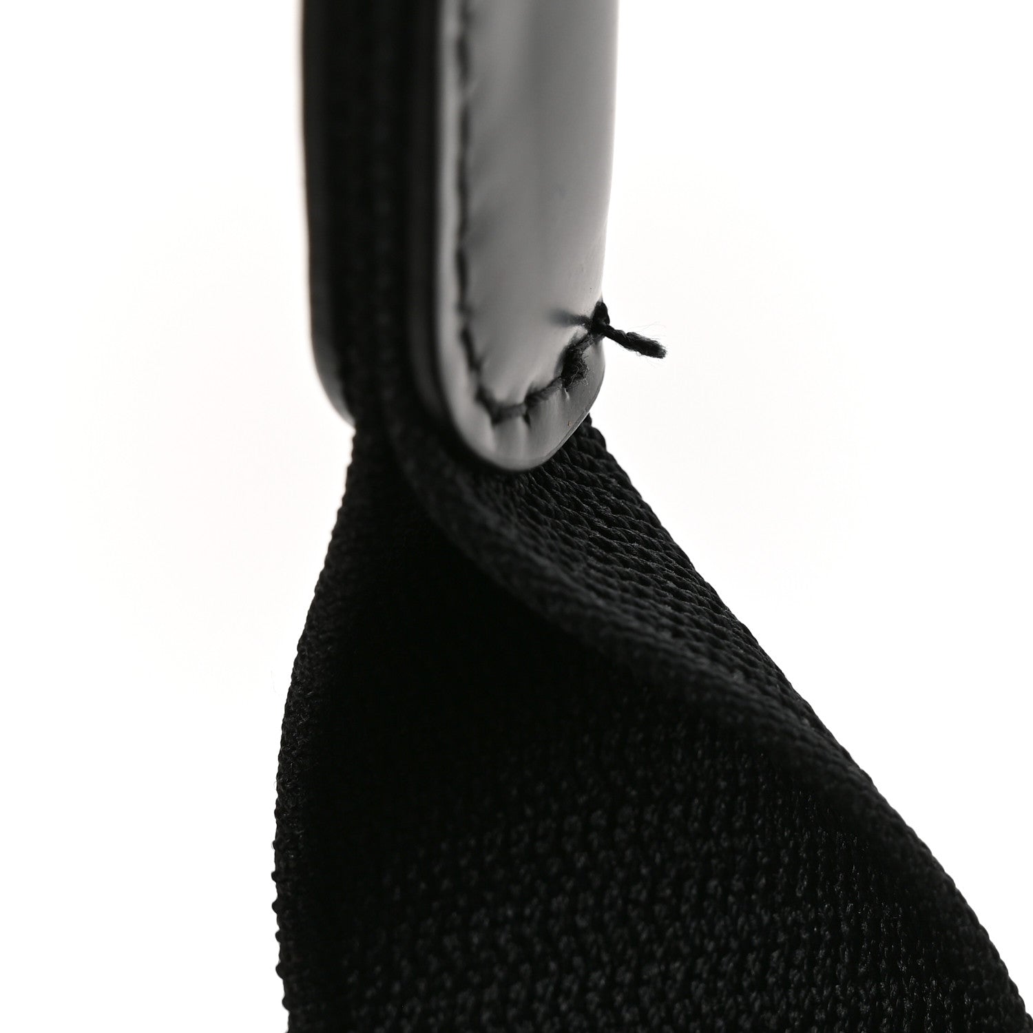 Balenciaga Cotton Canvas Satin Calfskin S Navy Cabas Natural Black 12 of 12