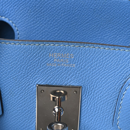 Hermes Epsom BIRKIN 30 Bleu Zanzibar 6 of 10