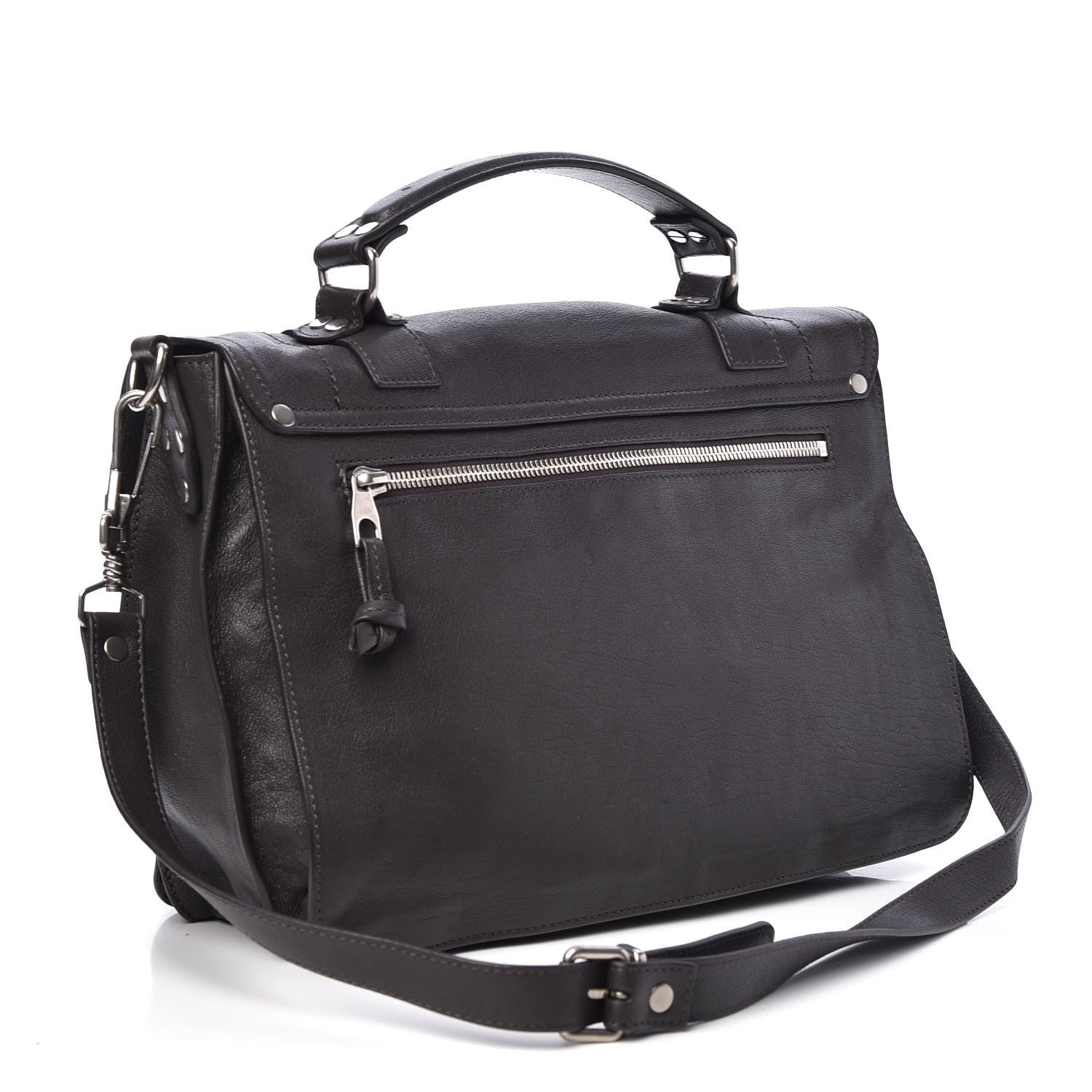 Proenza Schouler Lambskin Medium PS1 Satchel Pepe 3 of 8