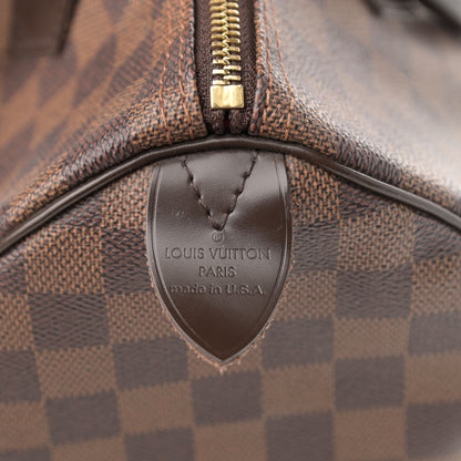 Louis Vuitton Damier Ebene Speedy 30 7 of 17