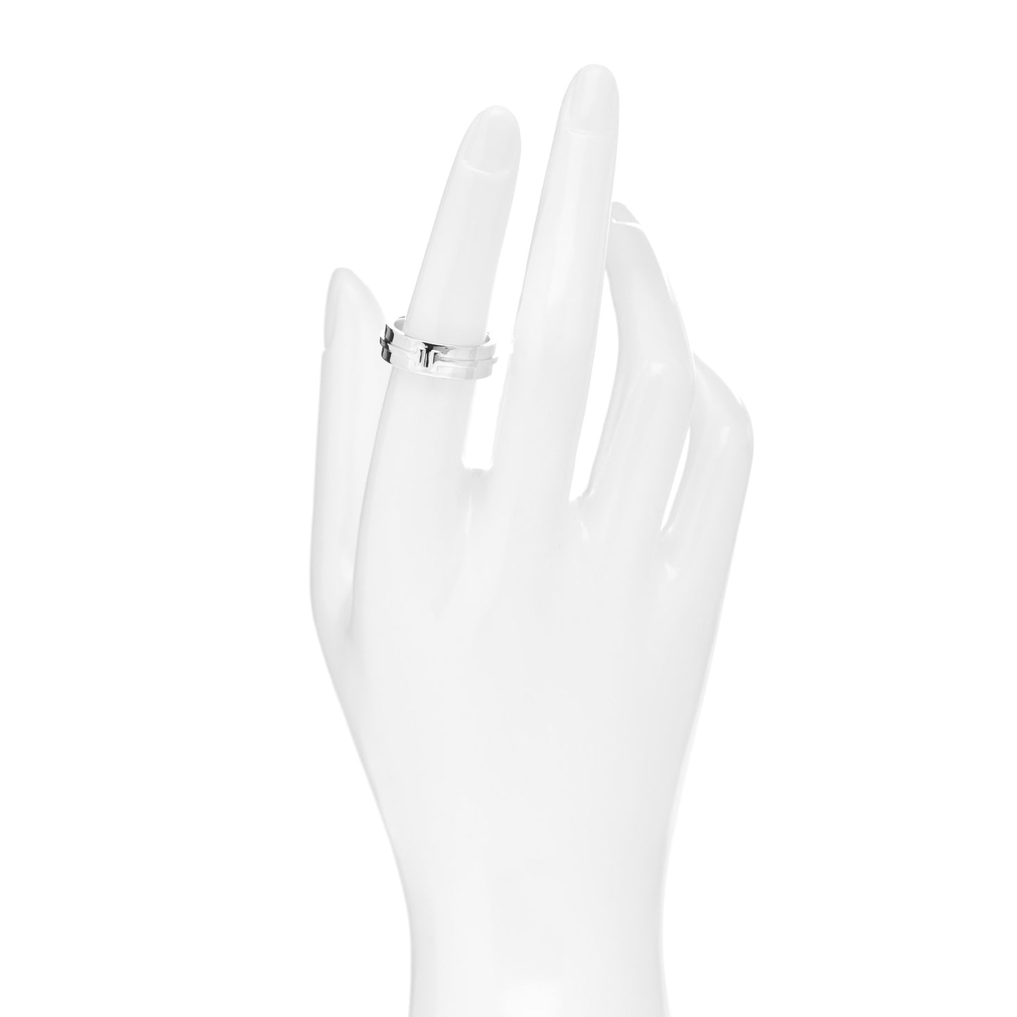 Sterling Silver T Two Ring 52 6