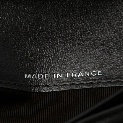 Chanel Lambskin Quilted Large Flap Wallet Dark Brown 7 of 10