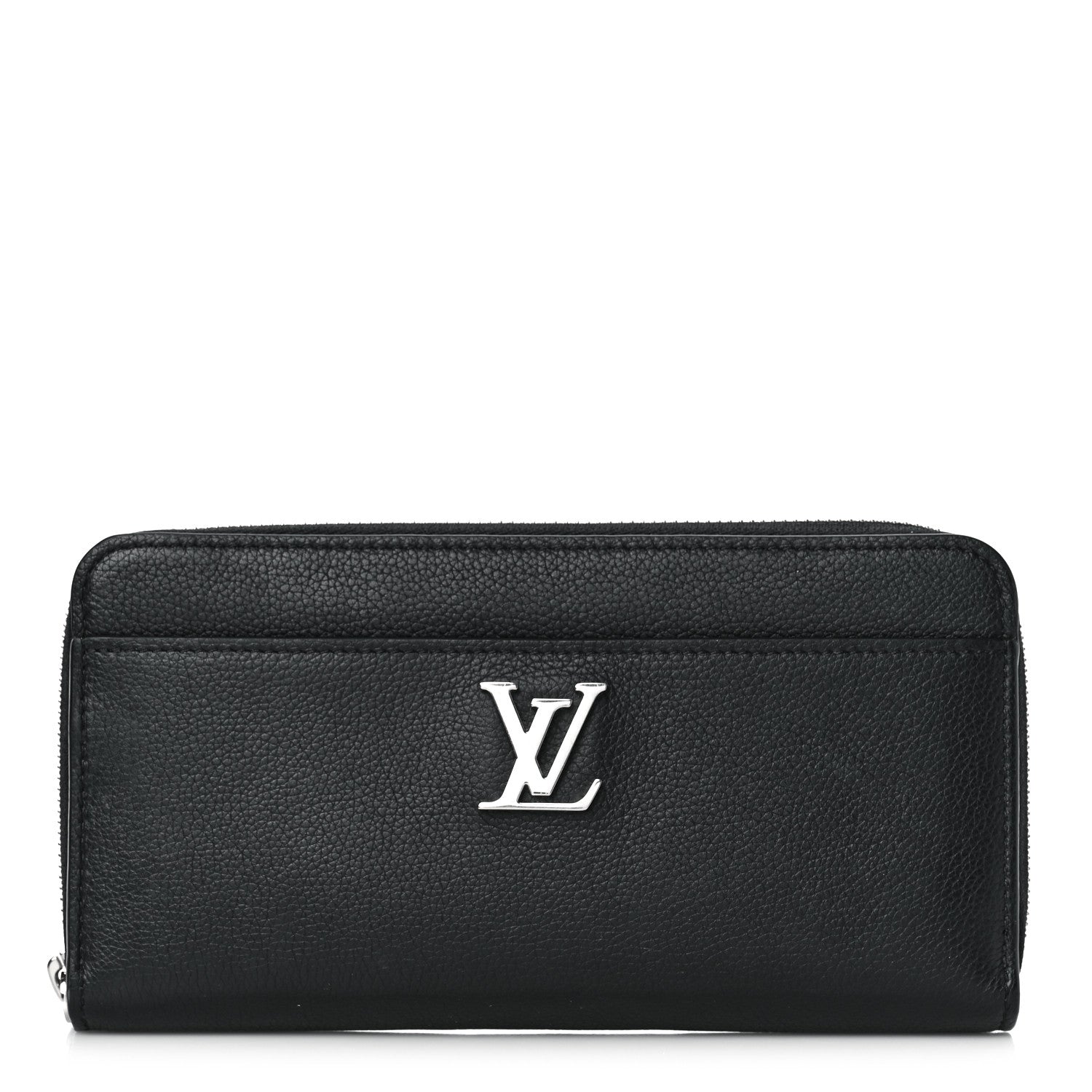 Louis Vuitton Calfskin Zippy Lockme Wallet Black 1 of 8