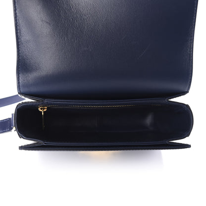 Celine Shiny Calfskin Teen Triomphe Dark Blue 5 of 11
