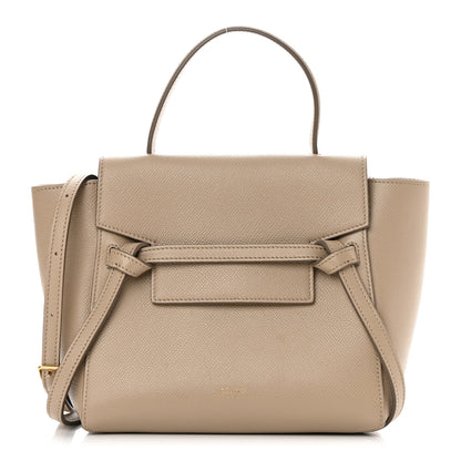 Celine Grained Calfskin Nano Belt Bag Light Taupe 1 of 12