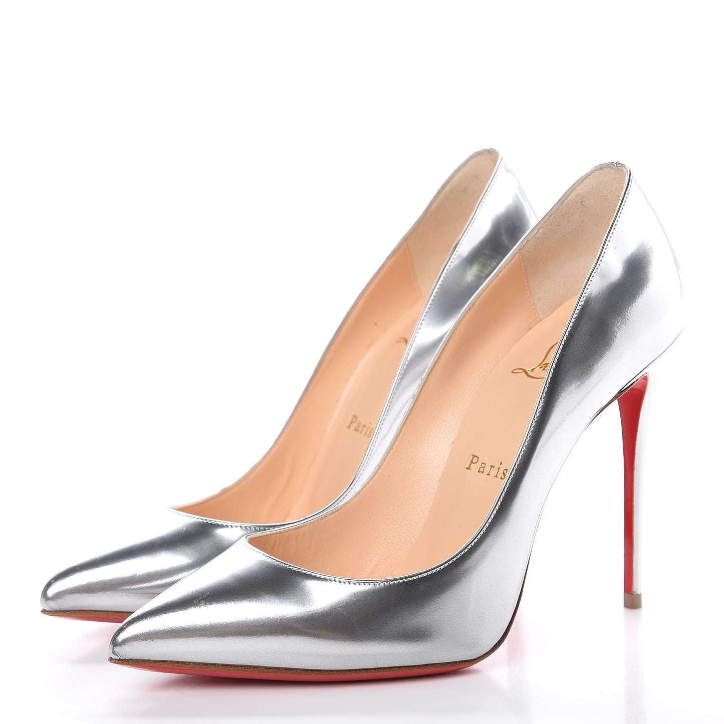 Antispecchio Pigalle Follies 100 Pumps 39 Silver