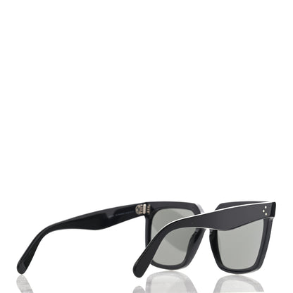 Celine Acetate Polarized Oversized Sunglasses CL4055IN Black 4 of 9