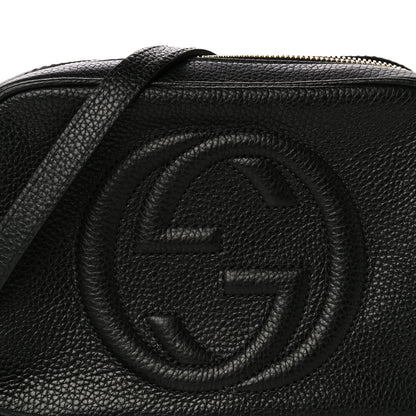 Gucci Pebbled Calfskin Small Soho Disco Bag Black 8 of 10