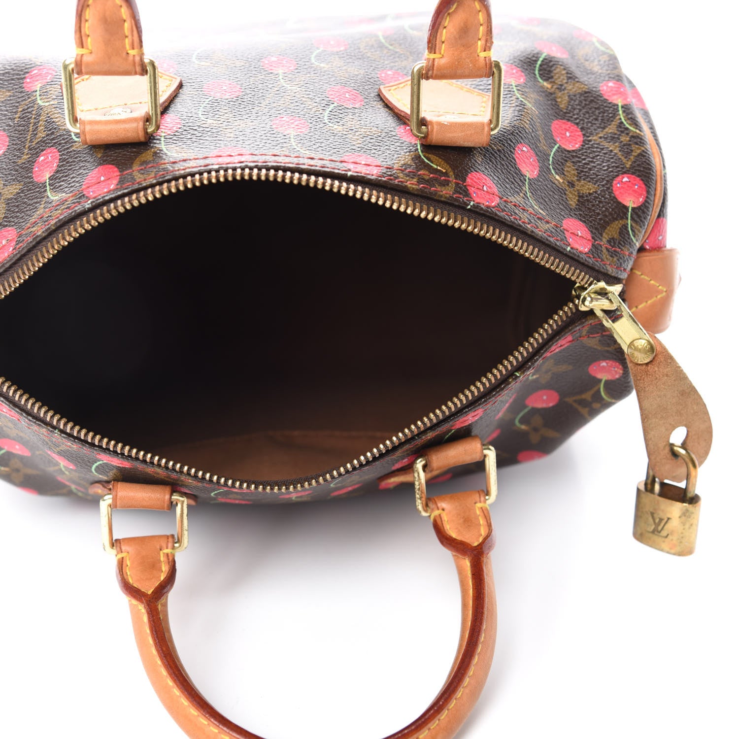Louis Vuitton Monogram Cerises Speedy 25 5 of 14