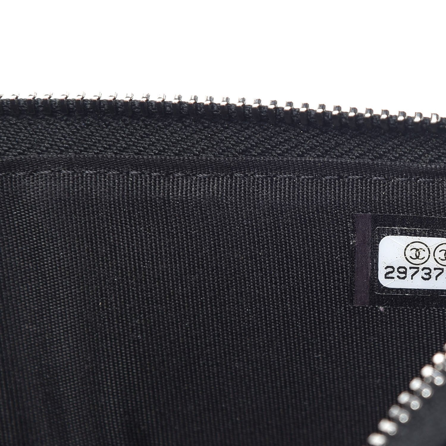 Chanel Caviar Quilted Classic Flat Wallet Pouch So Black 9 of 10