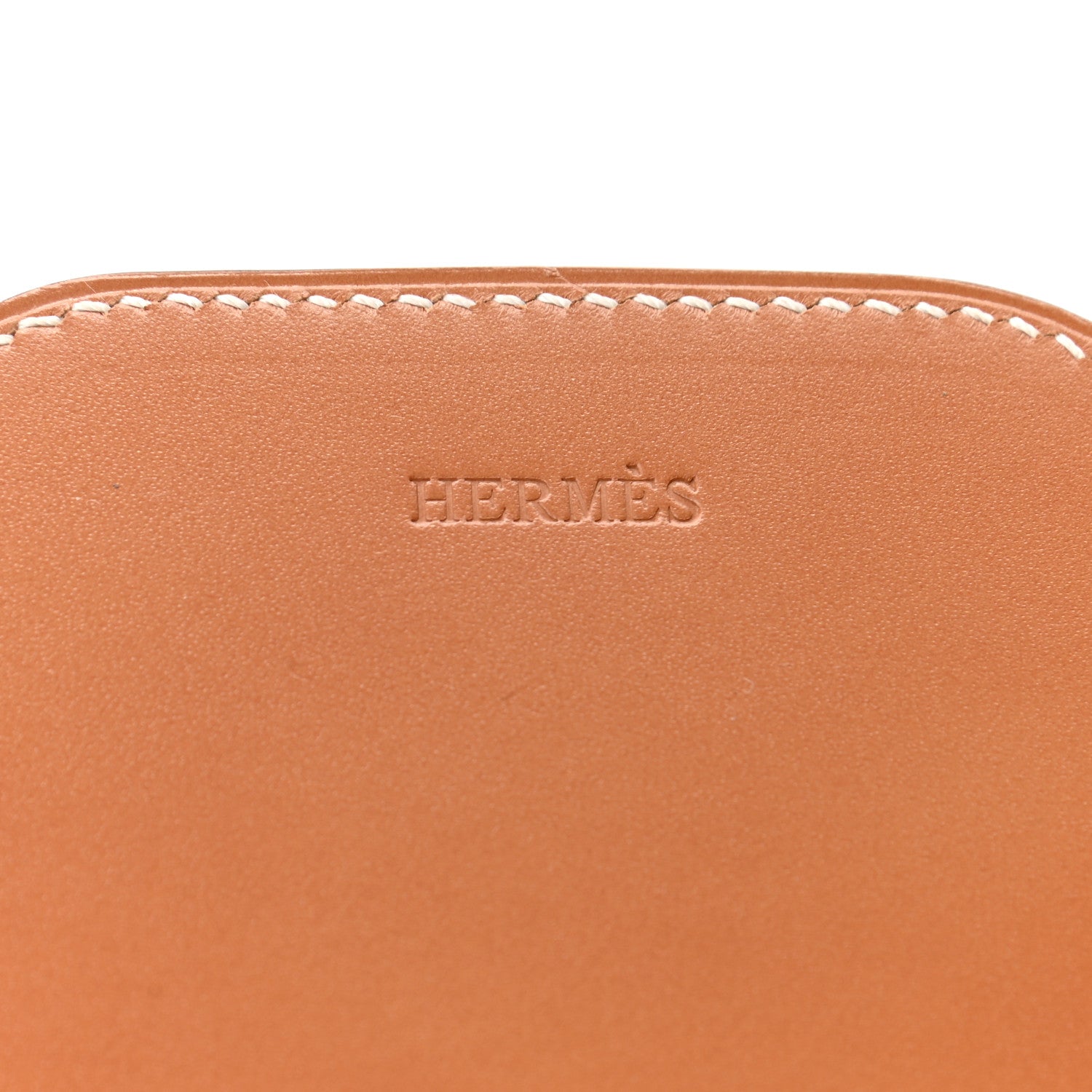 Hermes Swift Taurillon Clemence Vache Hunter Virevolte Pochette Orange Poppy 7 of 7