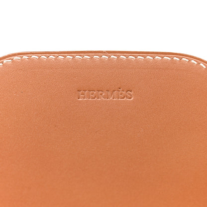 Hermes Swift Taurillon Clemence Vache Hunter Virevolte Pochette Orange Poppy 7 of 7