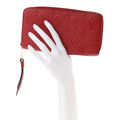 Louis Vuitton Empreinte Zippy Wallet Scarlet 3 of 11