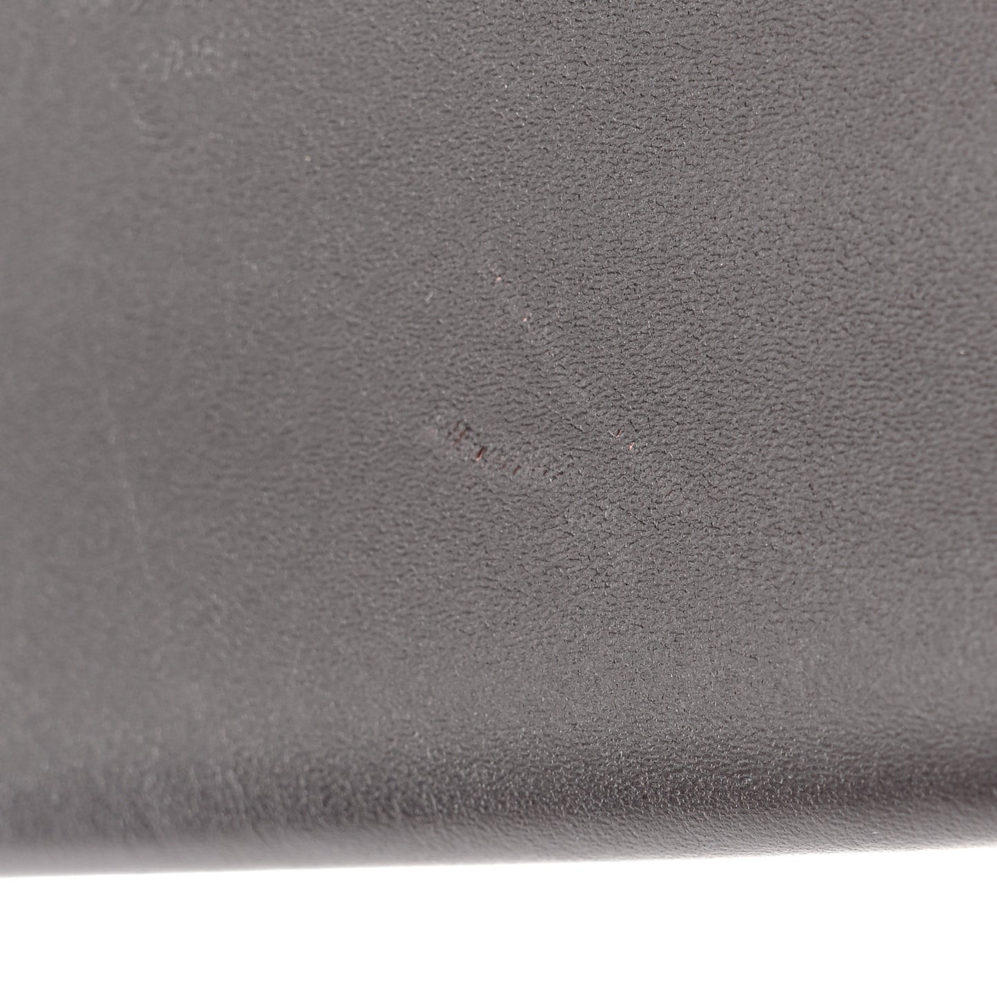 Calfskin Felicie Chain Wallet Card Holder Insert Brown