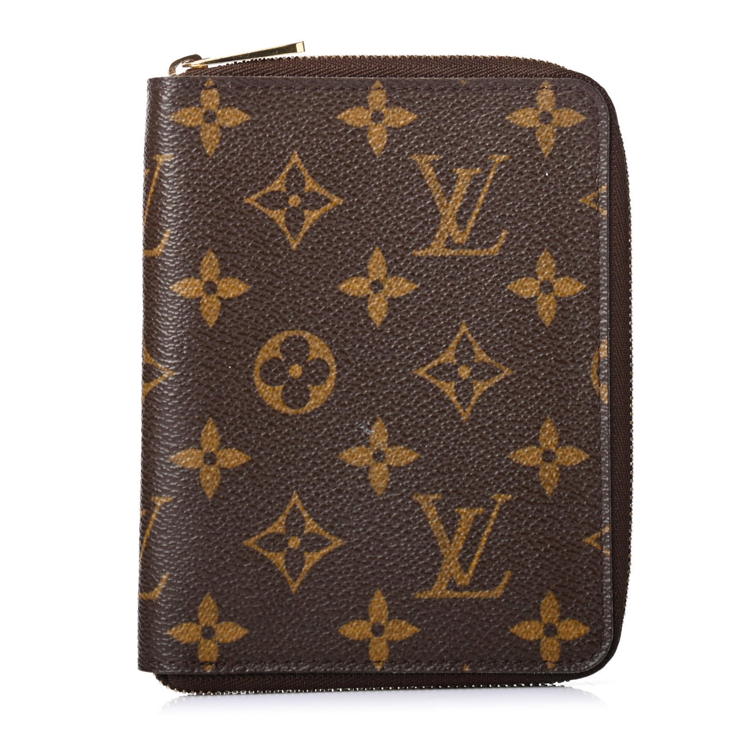 Monogram Zipped Passport Holder Wallet