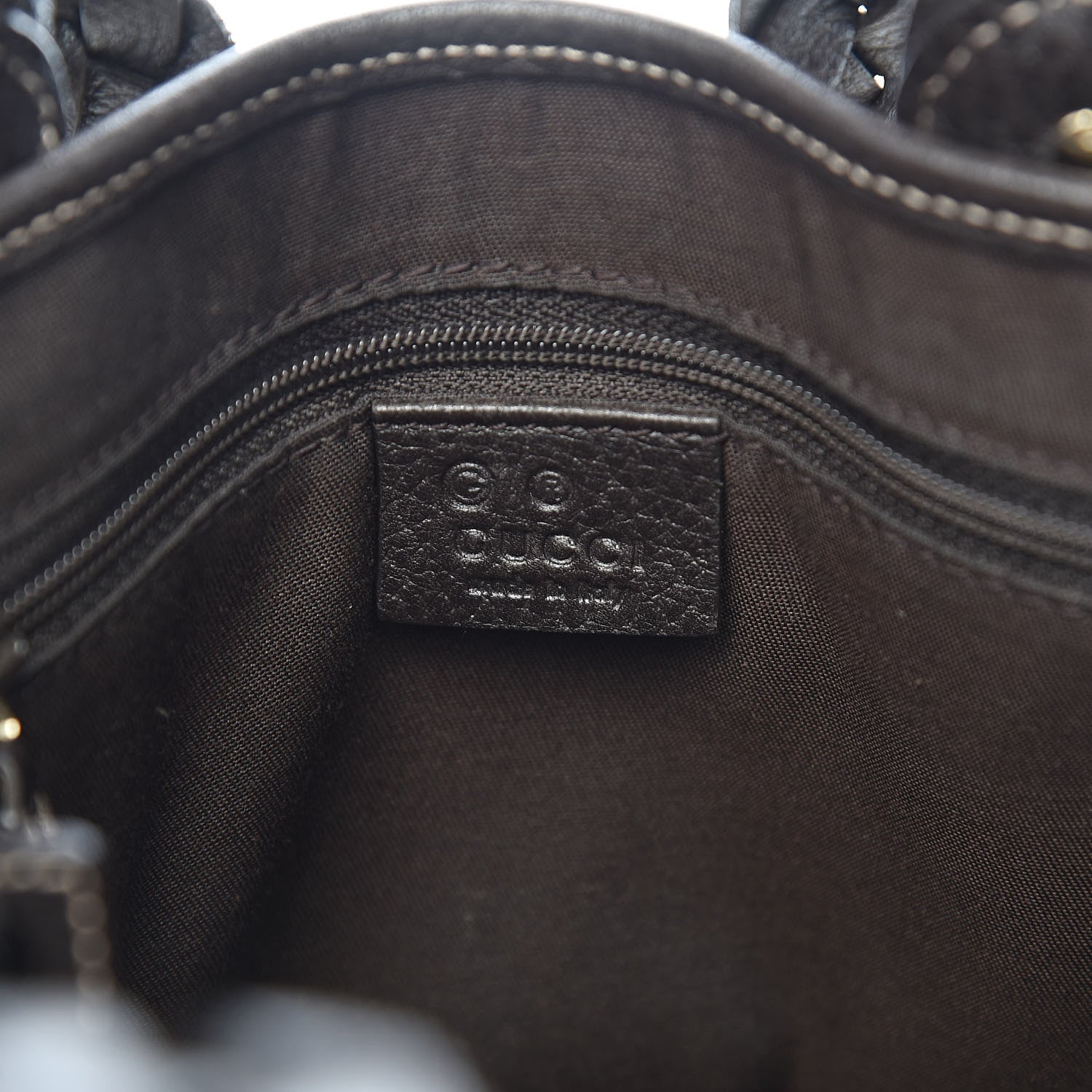Gucci Monogram Mini Pelham Shoulder Bag Dark Brown 6 of 10