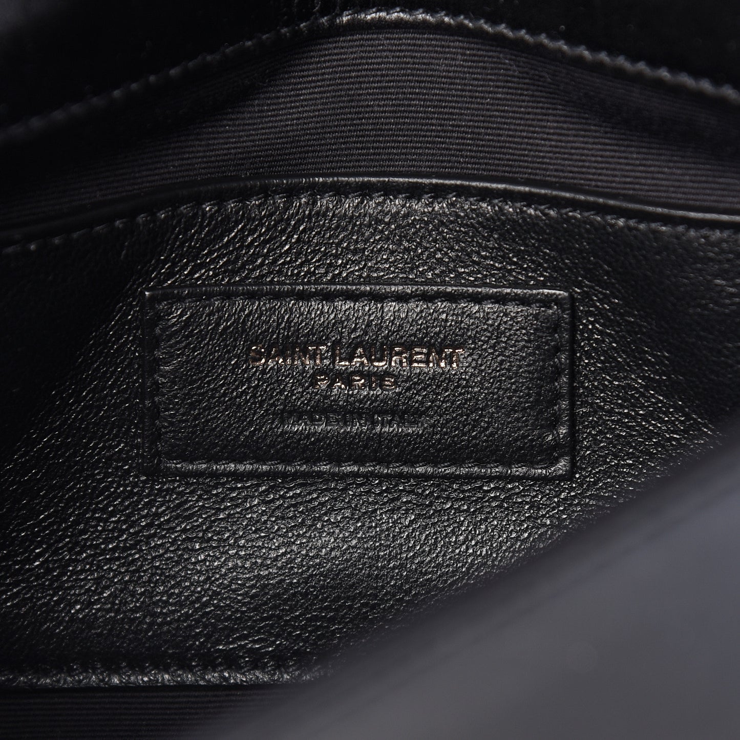 Calfskin Monogram Smoking Clutch Black