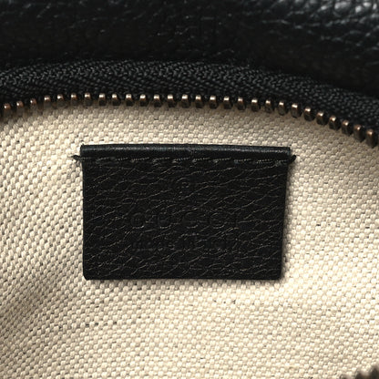 Gucci Grained Calfskin Small Logo Belt Bag Black 6 of 10