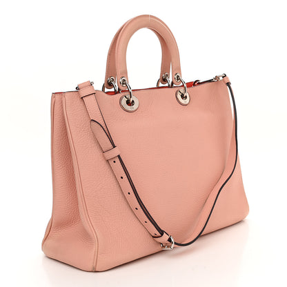 Christian Dior Calfskin Large Diorissimo Tote Pink 3 of 17