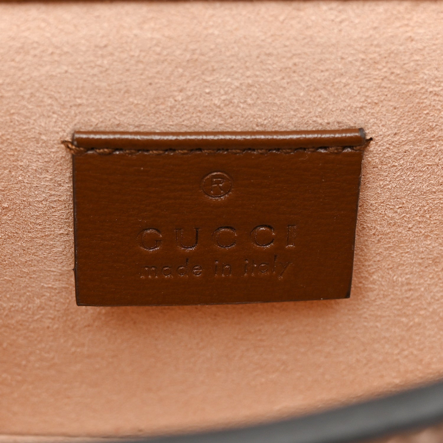 Gucci GG Supreme Monogram Mini Horsebit 1955 Shoulder Bag Beige Brown Sugar 6 of 10