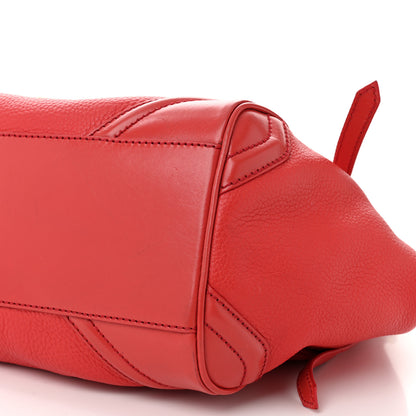 Burberry Grainy Calfskin Small Canterbury Tote Red 11 of 15