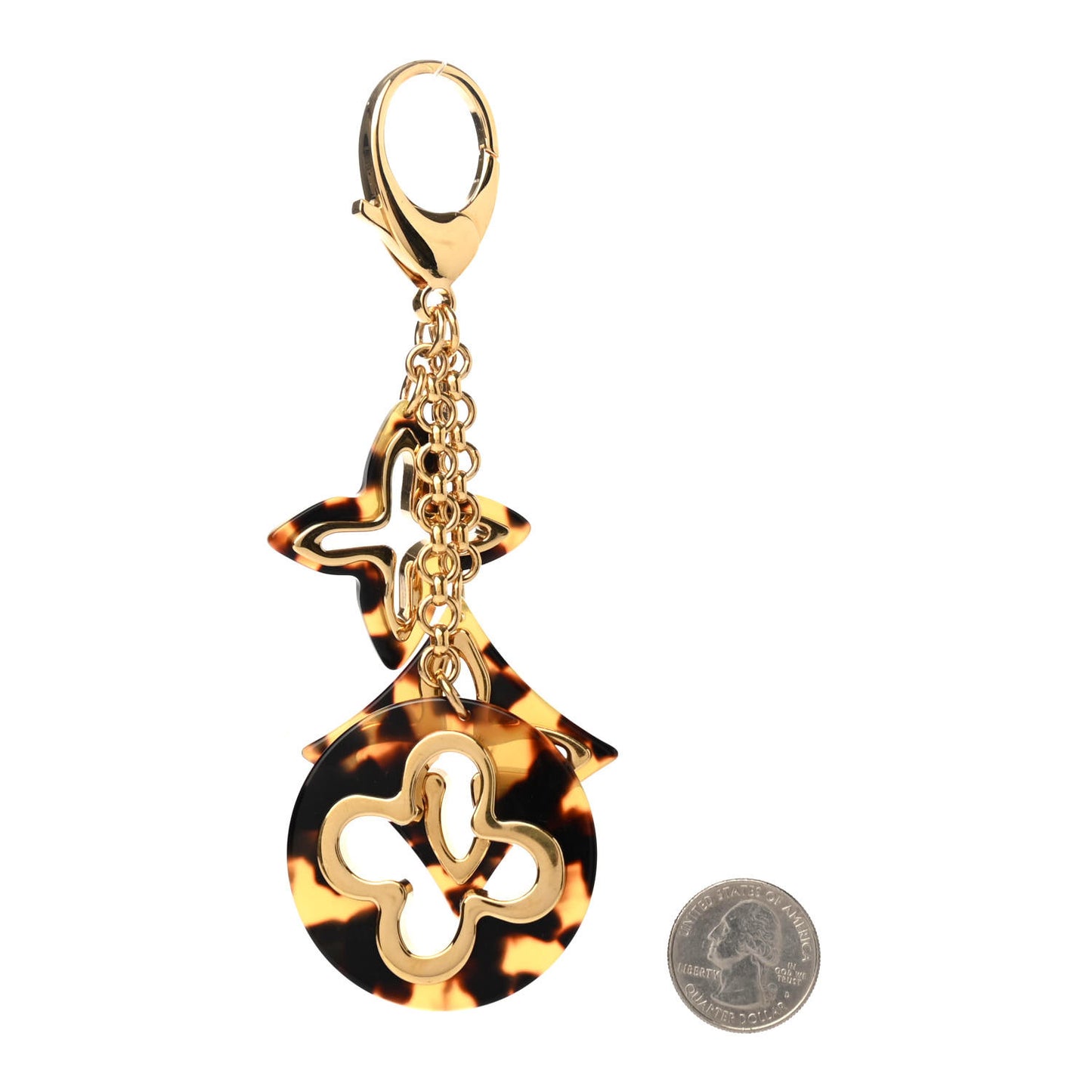 Insolence Bag Charm Ecaille