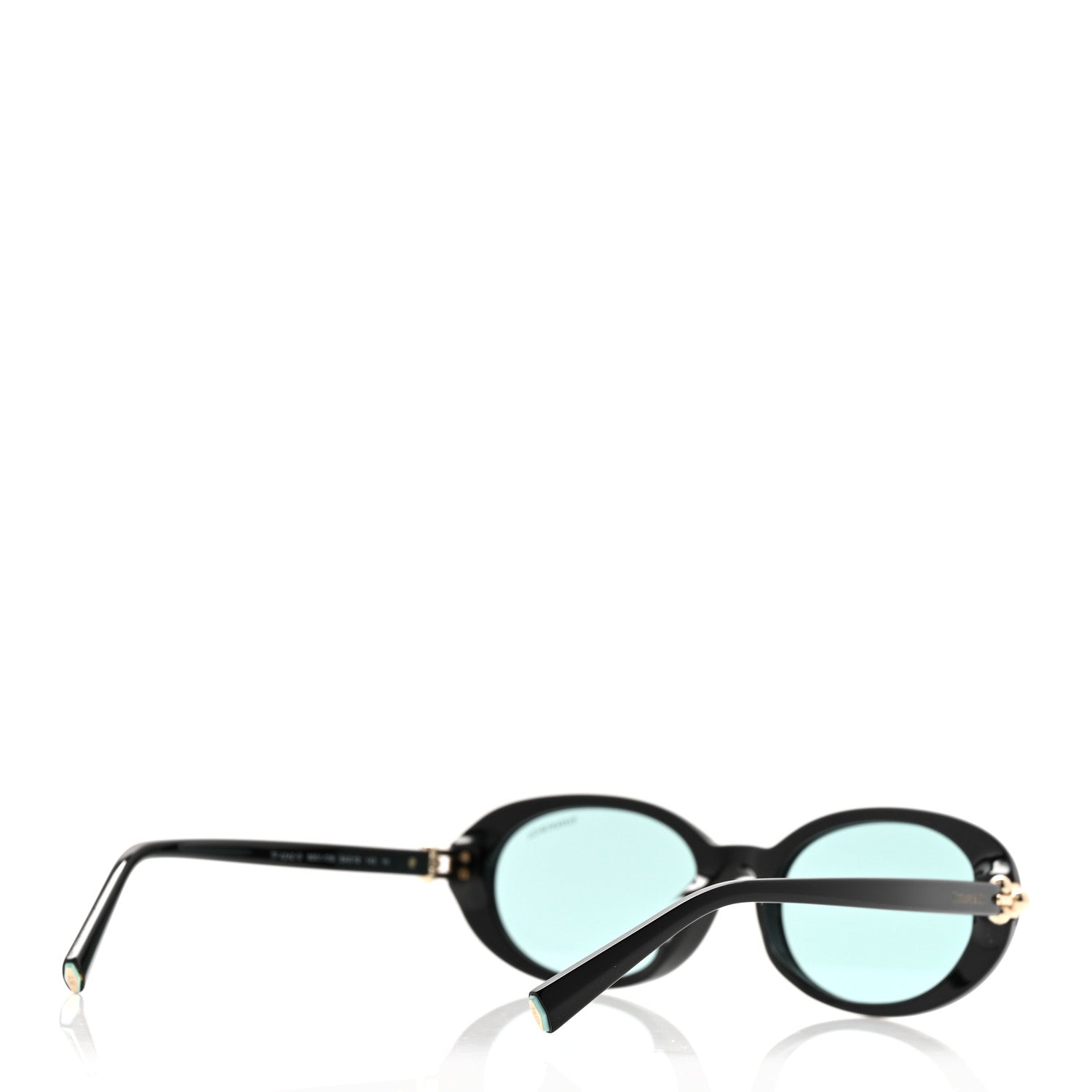 Tiffany Acetate HardWear Oval Sunglasses TF4242D Black 3 of 8